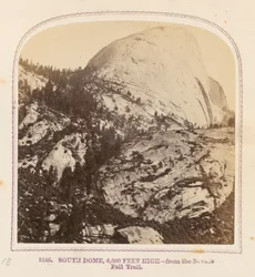 South Dome, 6,000 láb magasan - a Nevada Fall Trailről
