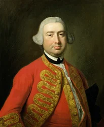 John Beard (kb. 1717-91) színész és énekes portréja.