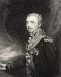 Alan Hyde Gardner, 2. Gardner báró, vésette H. Cook, a National Portrait Gallery IV. kötetéből, 1835 körül megjelent