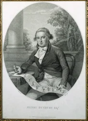 Henry William Bunbury, vésette Thomas Ryder (1746-1810) 1789