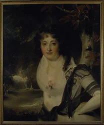 Lady Charlotte Bentinck portréja, 1790-1830 körül (olaj, vászon)