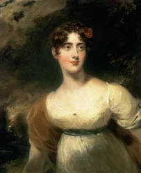 Lady Emily Harriet Wellesley-Pole, később Lady Raglan portréja