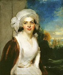 Rebecca, Lady Simeon portréja (olaj, vászon)