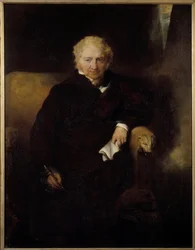 Henri Fussli (vagy Fuseli) festő portréja (1741-1825) Sir Thomas Lawrence (1769-1830) festménye 19. század V. 1042x1,09 m Bayonne, Musee Bonnat