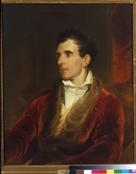 Antonio Canova szobrász portréja, 18. század vége (olaj, vászon)