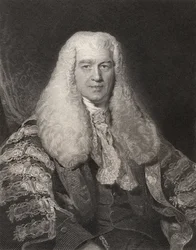 Sir Thomas Plumer, H. Robinson metszet, a National Portrait Gallery III. kötetéből, megjelent 1835 körül