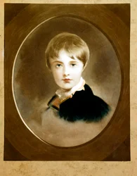 Róma királya (II. Napóleon) (1811-1832) fiatal fiú, I. Napóleon fia (olaj, vászon)