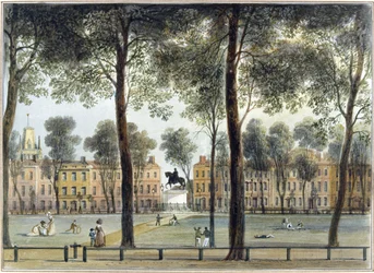 A Queen Square délkeletre néz