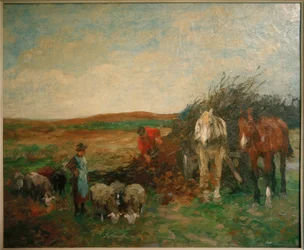 Brushwood kocsi és birkák