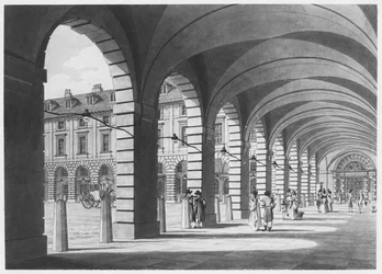 Piazza, Covent Garden, 1796