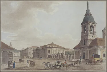 Liteyny sugárút Szentpéterváron, 1790