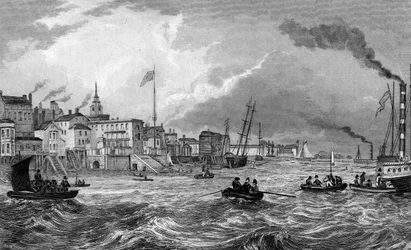 Gravesend, Kent, 1831-ben megjelent (metszet)