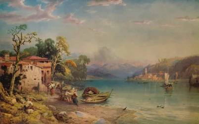 „Bellagio felé tekintve”, 1845