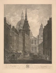 Részleges kilátás a St. Pauls nyugati frontjára
