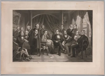 Washington Irving és irodalmi barátai Sunnyside-ban
