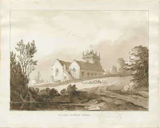 Forton Church: mosórajz, nd [?1838] (rajz)