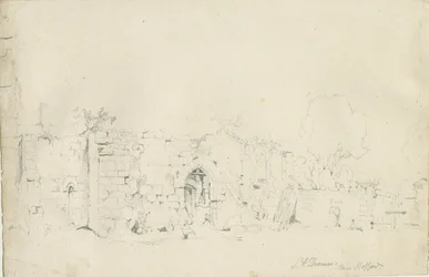 Stafford – St. Thomas [priory]: ceruzarajz, nd [1839] (rajz)