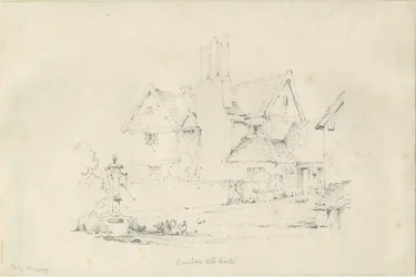 Standon Hall: ceruzarajz, 1839. febr. 25