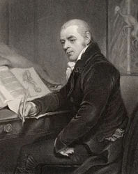 Joshua Brookes, H. Cook metszete, a National Portrait Gallery V. kötetéből, megjelent 1835 körül