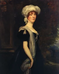 Frances portréja, Hugh, Northumberland 2. hercege felesége (olaj, vászon)