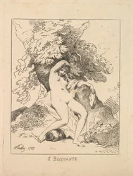 Egy Bacchante, 1787.