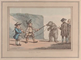 Egy táncoló medve, 1800-1827., 1800-1827.