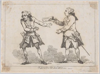 Ó, hadd utasítsam vissza, Sire..., Pindar Péter Péter Panziójából, Esq., 1787., 1787.