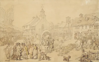 Cardiff (tus és mosás, papír)