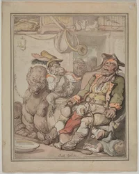 Összehasonlító anatómiai tanulmány, c. 1810-1820.