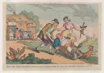 Drainbarrel doktort hazaszállították, hogy bíróság elé álljon Fa... elhanyagolása miatt, 1810. november 30.