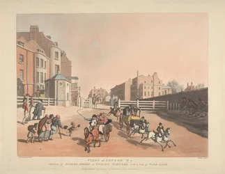Az Oxford Street vagy a Tyburn Turnpike bejárata (4. szám)