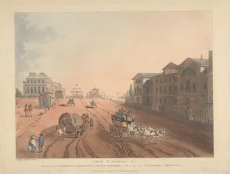 A Piccadilly vagy a Hyde Park Corner Turnpike bejárata (1. szám)