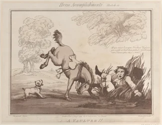 Lóteljesítmények, 12. vázlat: A Vaulter !!, 1799. augusztus 1., 1799. augusztus 1.