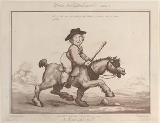 Horse Accomplishments, 2. vázlat: A Paviour !!, 1799. augusztus 1., 1799. augusztus 1.