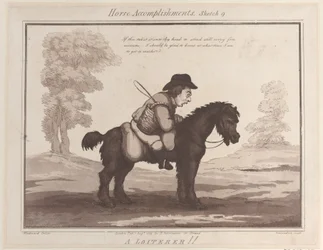 Horse Accomplishments, 9. vázlat: Loiterer !!, 1799. augusztus 1., 1799. augusztus 1.