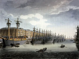 London, Temze folyó és a dokkok
