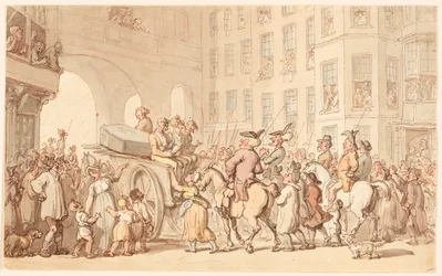 Londoni jelenet: rosszindulatúak Tyburn felé