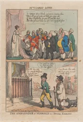 Mrs Clark töltése. Marokkó nagykövete különleges követségen, 1809. február 20.
