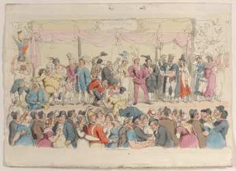 14. tábla: Richardson műsora a Miniatűr világból, 1816., 1816.