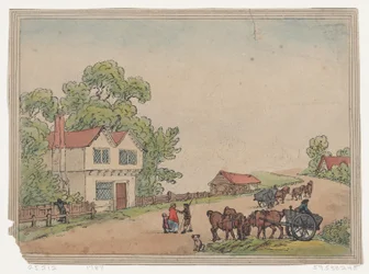 Rusztikus vázlat, 1787., 1787.
