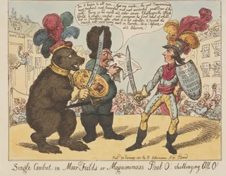 Párviadal Moorfieldsben, avagy a nagylelkű Paul O! - aki minden O!-t kihív (a Caricature 4. kötetéből)