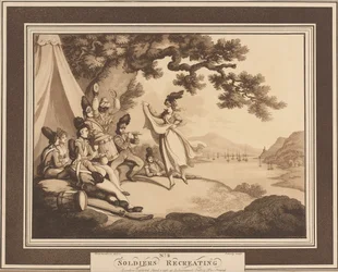 ?Soldiers Recreating?, 1798 körül