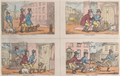A végrehajtó vadászata: Reggelente, teljes illatban, Borítószakadás és Az üldözés..., 1809.