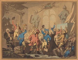 A vacsora, 1787.