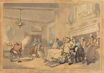 A csalódott epikúrák, 1787.