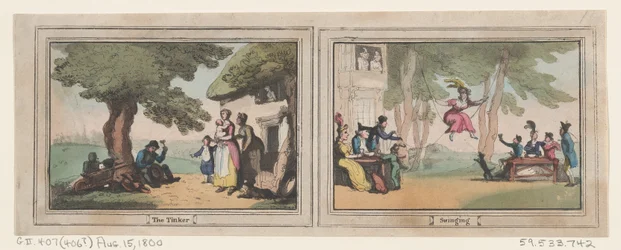 The Tinker and Swinging, 1800. augusztus 15., 1800. augusztus 15.