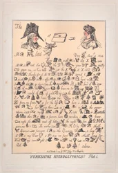 Yorkshire Hieroglifák, 1. tábla, 1809. március 8., 1809. március 8.