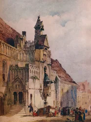 A városháza, St Omer, 1867
