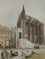 A La Sainte Chapelle, a festői párizsi építészetből, 1839-ben jelent meg