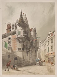 Festői építészet Párizsban, Gentben, Antwerpenben, Rouenben: Hotel de Sens, Párizs
